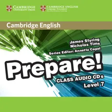 Cambridge English Prepare! 7 Class Audio - James Styring, Nicholas Tims