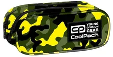 Saszetka podwójna prostokątna CoolPack Clever Camouflage Yellow