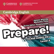 Cambridge English Prepare! 4 Class Audio 2CD - James Styring, Nicholas Tims