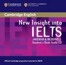 New Insight into IELTS Student's Book Audio CD - Outlet - McDowe Clare, Jakeman Vanessa