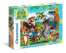 Puzzle SupeerColor Maxi Król Julian 60