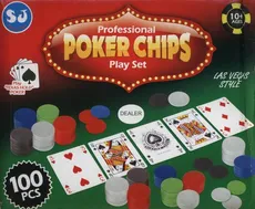 Poker zestaw 100 elementów - Outlet