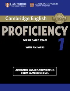 Cambridge English Proficiency 1 for Updated Exam - Outlet