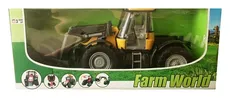 Traktor z ładowarką Farm World 52cm żółty