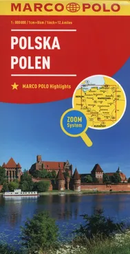 Polska Polen 1:800 000 Marco Polo Zoom - Outlet
