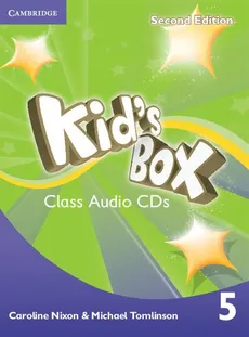 Kid's Box Second Edition 5 Class Audio 3 CD - Caroline Nixon, Michael Tomlinson