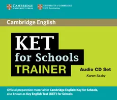 KET for Schools Trainer Audio 2CD - Outlet - Karen Saxby