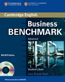 Business Benchmark Advanced Student's Book + CD - Outlet - Guy Brook-Hart