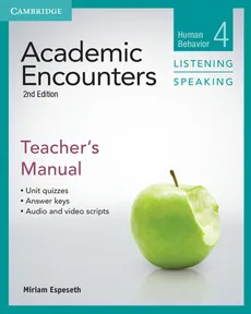Academic Encounters 4 Teacher's Manual - Miriam Espeseth