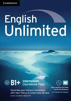 English Unlimited Intermediate Coursebook with e-Portfolio DVD-ROM - Alex Tilbury, Theresa Clement