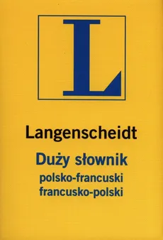 Duży słownik polsko-francuski, francusko-polski - Outlet