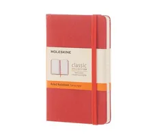 Notes Moleskine Classic P w linie koral oranż