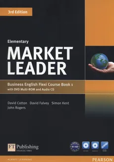 Market Leader Elementary Flexi Course Book 1+CD +DVD - Outlet - David Cotton, David Falvey, Simon Kent, John Rogers