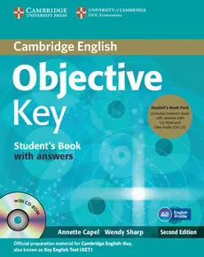 Objective Key Student's Book with answers + 3CD - Annette Capel, Wendy Sharp