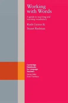 Working with Words - Ruth Gairns, Stuart Redman