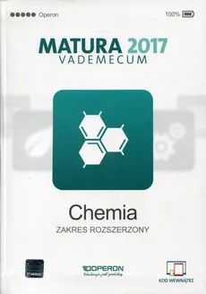 Chemia Matura 2017 Vademecum Zakres rozszerzony - Dagmara Jacewicz, Krzysztof Żamojć, Magdalena Zdrowowicz