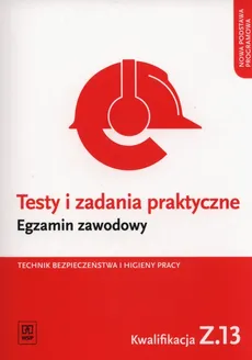 Testy i zadania praktyczne Egzamin zawodowy Technik bezpieczeństwa i higieny pracy - Grażyna Ozorowska, Tomasz Sadowski
