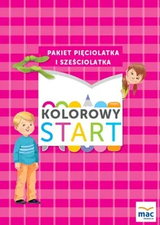 Kolorowy start Pakiet pięciolatka i sześciolatka BOX - Outlet - Wiesława Żaba-Żabińska
