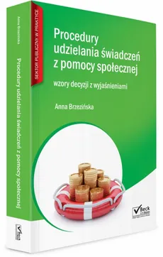 Procedury udzielania świadczeń z pomocy społecznej - Outlet - Anna Brzezińska