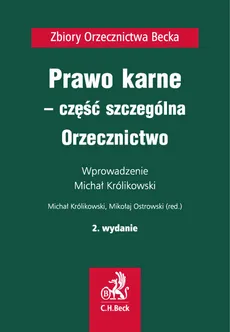 Prawo karne - część szczególna - Michał Królikowski