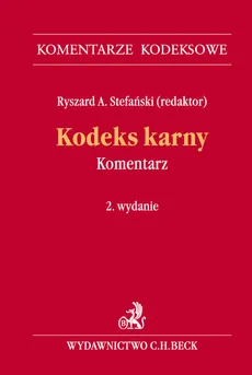 Kodeks karny Komentarz - Outlet