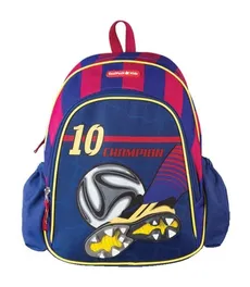 Plecak szkolno- wycieczkowy Football niebieski
