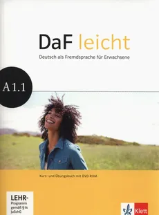DaF leicht A1.1. Kurs- und Übungsbuch + DVD