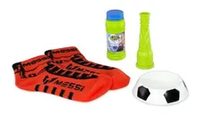 Bańki mydlane Messi FootBubbles Starter Pack pomarańczowy