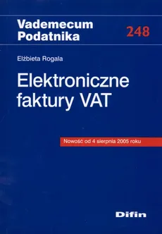 Elektroniczne faktury vat - Outlet - Elżbieta Rogala