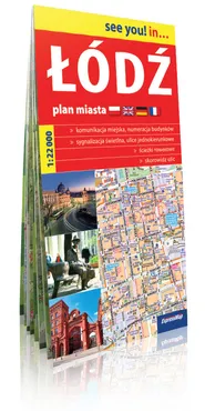 Łódź see you! in... papierowy plan miasta - Praca zbiorowa