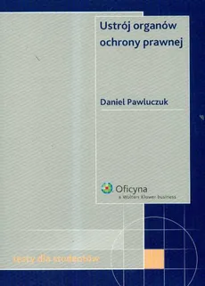 Ustrój organów ochrony prawnej Testy - Outlet - Daniel Pawluczuk