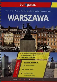 Warszawa Atlas miasta 1:20 000 - Outlet