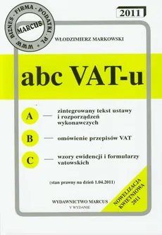 ABC VAT-u 2011 - Outlet - Włodzimierz Markowski