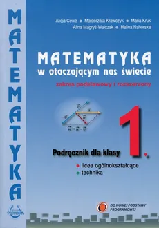 Matematyka w otaczającym nas świecie 1 Podręcznik Zakres podstawowy i rozszerzony