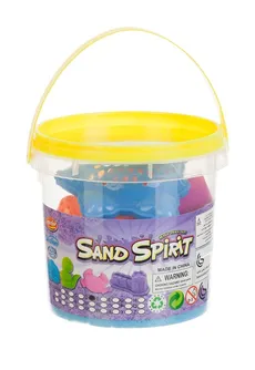 Piasek kinetyczny Sand Spirit Owady niebieski - Outlet