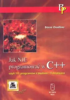 Jak nie programować w C++ - Outlet - Steve Oualline