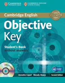 Objective Key Student's Book without Answers with CD-ROM - Outlet - Annette Capel, Wendy Sharp
