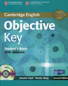 Objective Key A2 Student's Book with answers + CD - Outlet - Annette Capel, Wendy Sharp