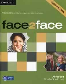 face2face Advanced Workbook with Key - Outlet - Jan Bell, Gillie Cunningham, Nicholas Tims