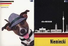 Zeszyt A5 Język niemiecki w kratkę 60 kartek 10 sztuk mix