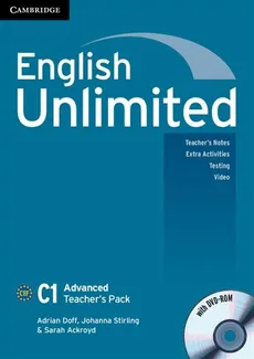 English Unlimited Advanced Teacher's Book + DVD-ROM - Sarah Ackroyd, Adrian Doff, Johanna Stirling