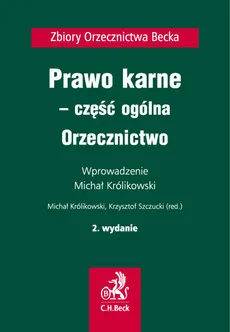 Prawo karne - część ogólna. Orzecznictwo - Outlet - Mikołaj Ostrowski