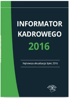 Informator kadrowego 2016 - Outlet