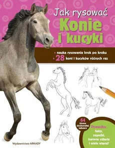 Jak rysować Konie i kucyki - Outlet - Robin Cuddy