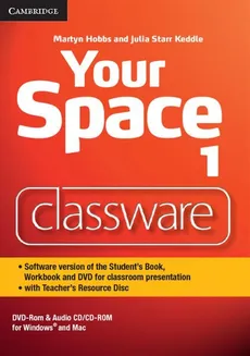 Your Space Level 1 Classware DVD-ROM with Teacher's Resource Disc - Martyn Hobbs, Keddle Julia Starr