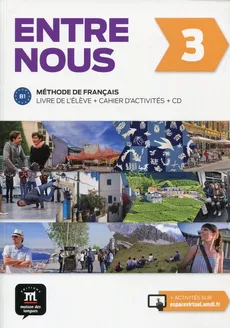 Entre nous 3 Podręcznik z ćwiczeniami + CD - Outlet