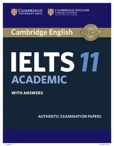Cambridge IELTS 11 Academic Student's Book with Answers - Outlet