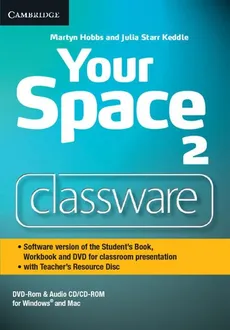 Your Space Level 2 Classware DVD-ROM with Teacher's Resource Disc - Outlet - Martyn Hobbs, Keddle Julia Starr