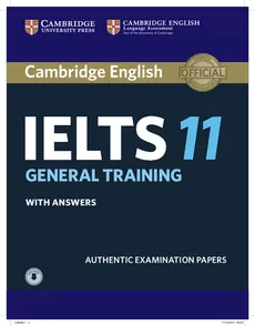 Cambridge IELTS 11 General Training Student's Book with answers with Audio - Outlet