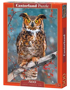 Puzzle Great Horned Owl 500